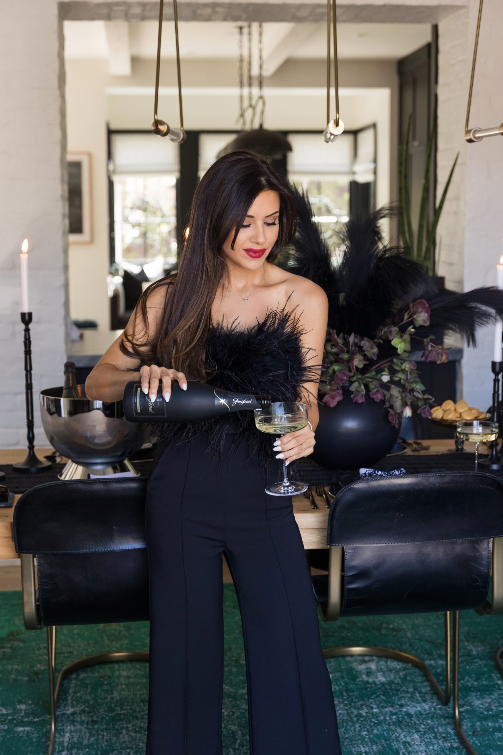 chic halloween decor